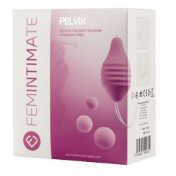 Набор для интимных тренировок Pelvix Concept: контейнер и 3 шарика